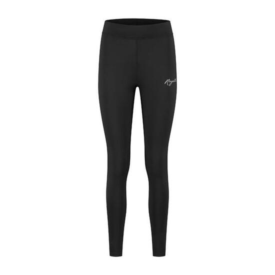 Lauftights Lang Damen Warm Laufhose Core Schwarz