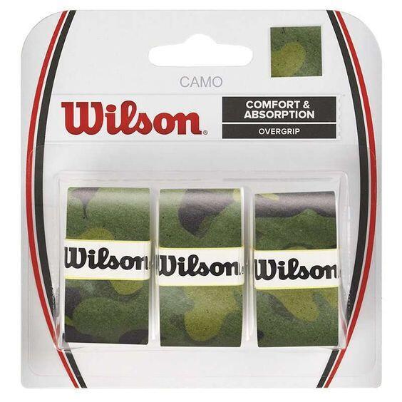 Owijka wierzchnia tenisowa Wilson Camo Overgrip green