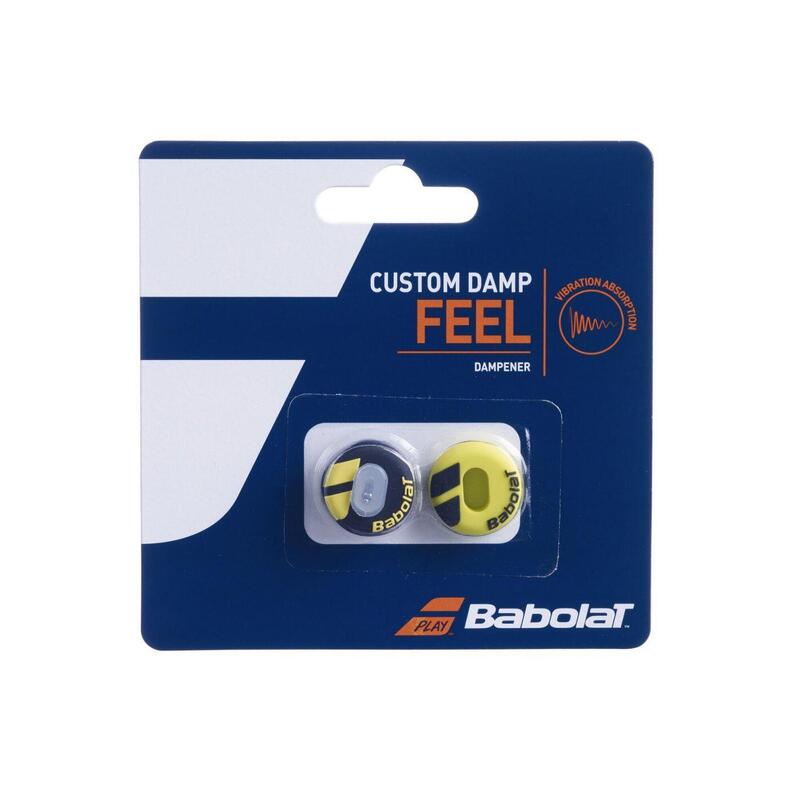 Vibrastopy Babolat CUSTOM DAMP x 2 czarno/żółty