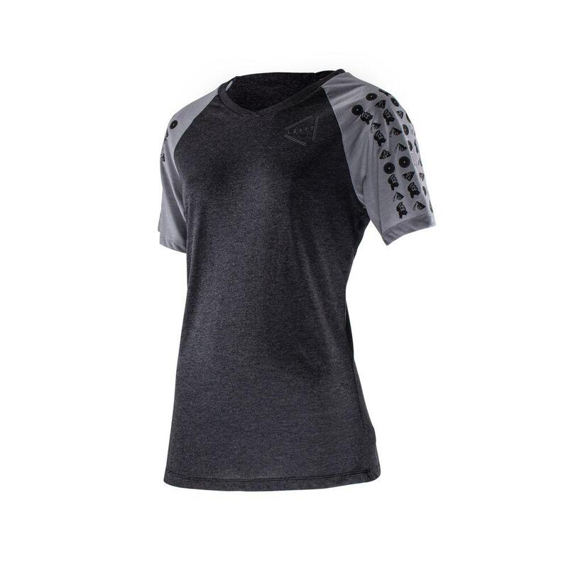 Maglia ciclismo Donna MTB GRAVITY 2.0 Nero