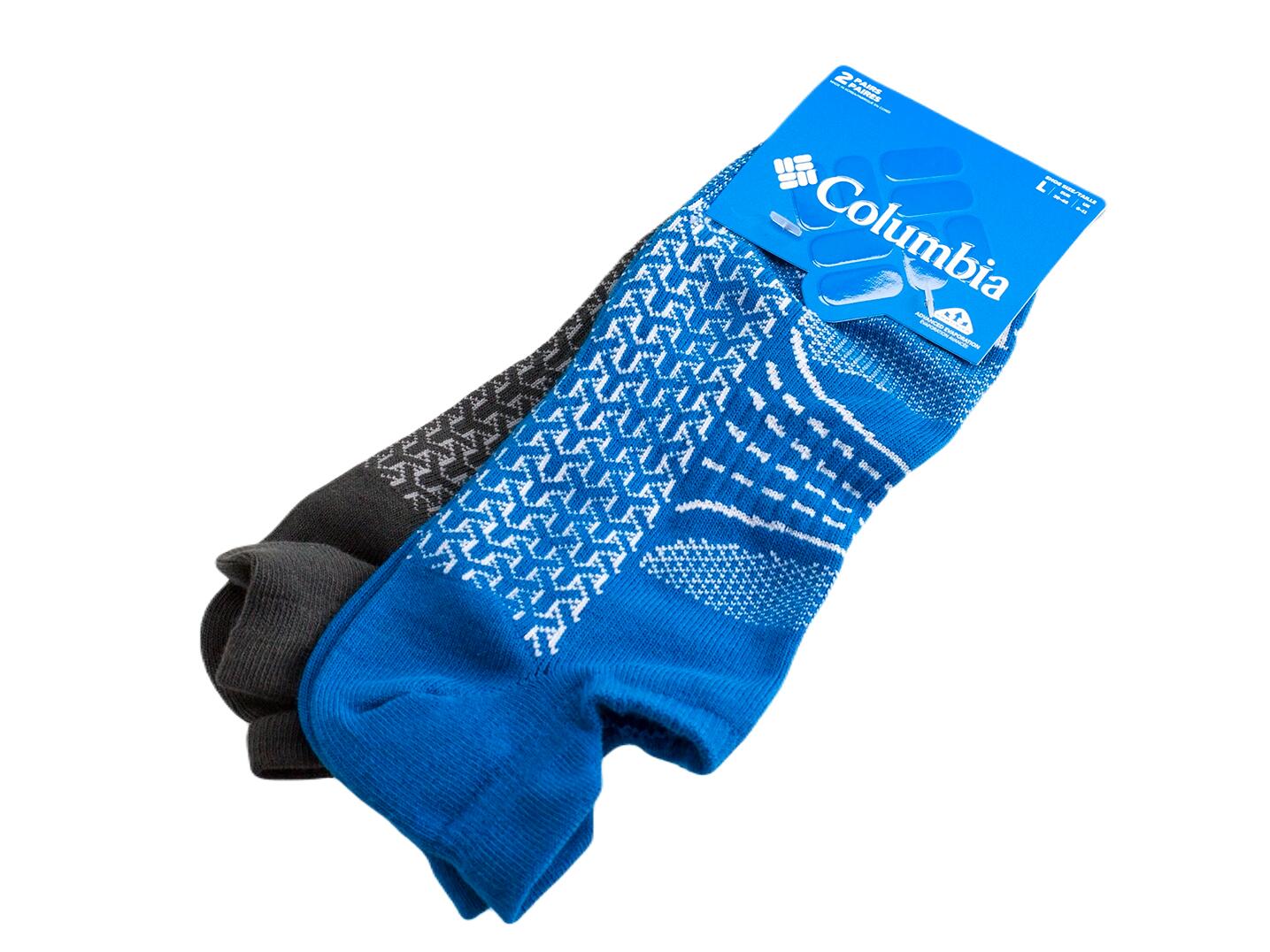 Skarpety turystyczne przed kostkę męskie Columbia Mapped Coolmax Eco 2 pary 3/7