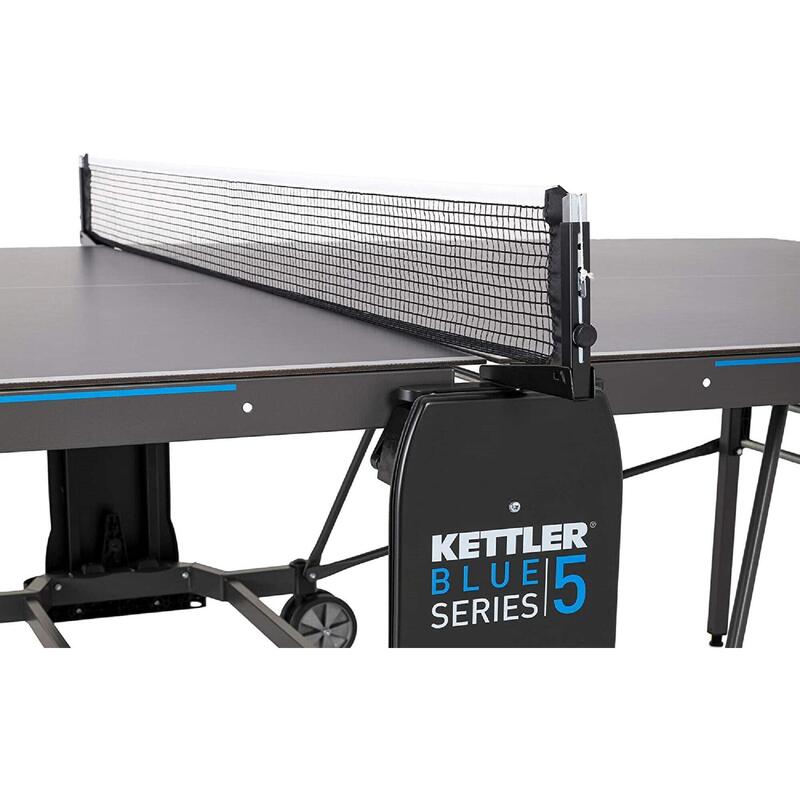 Kettler K5 Table de tennis de table  - Pliable - Extérieur - Table de ping-pong