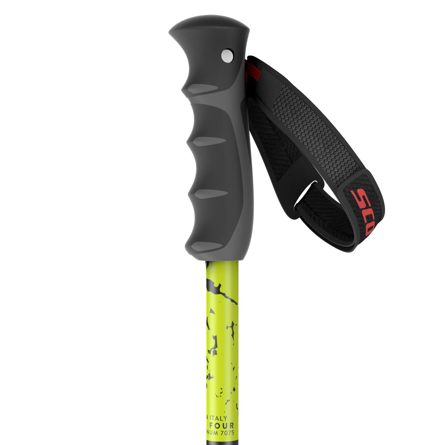Bastones esquí Scott TEAM ISSUE SRS amarillo 3/4