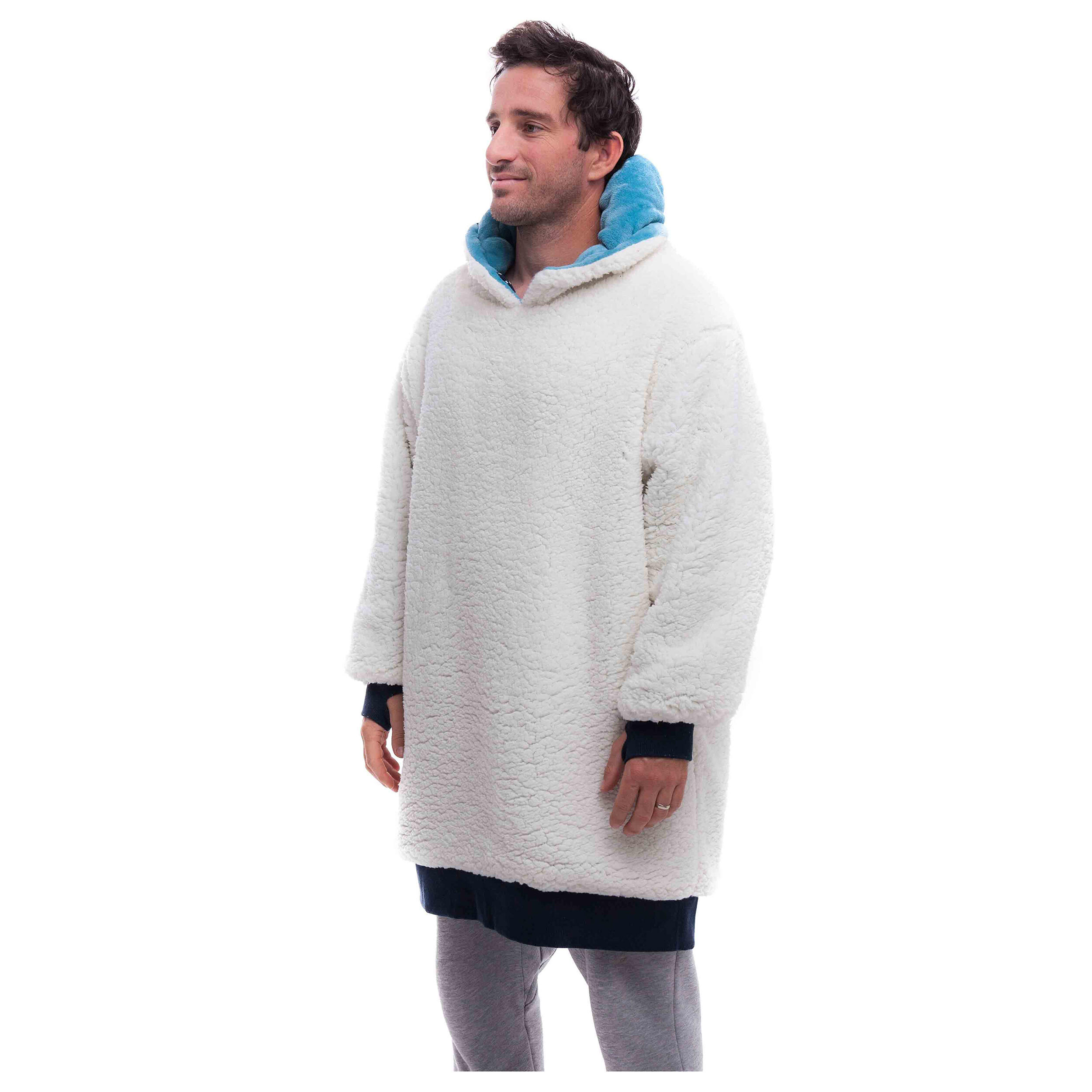 ALL-IN Plaid Poncho 5/5