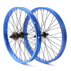 JEU DE ROUES BMX CHRIS BÖHM 20 POUCES BLEU KHEBIKES