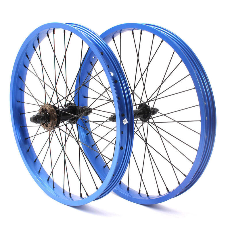 SET DI RUOTE BMX CHRIS BÖHM 20 POLLICI BLU KHEBIKES