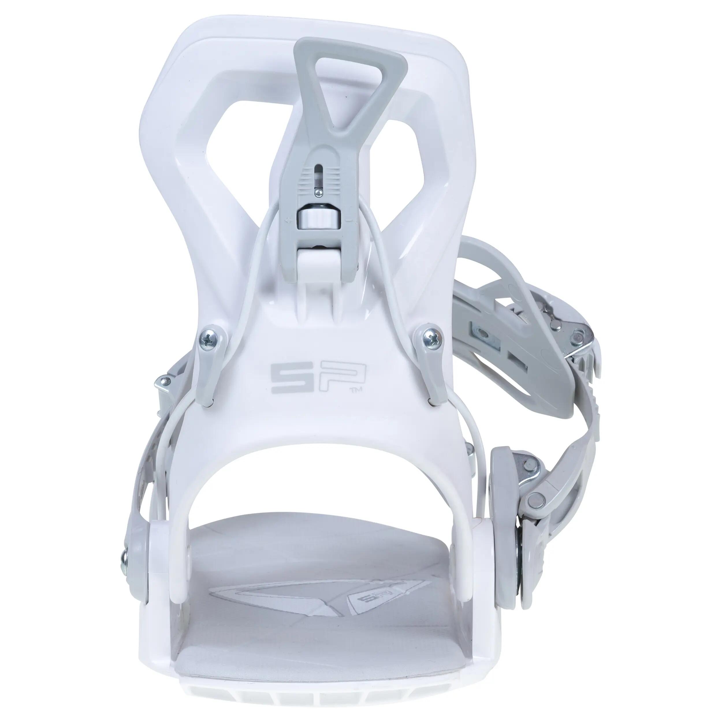 Snowboardbindung Privat Fastec / unisex / white 2/4