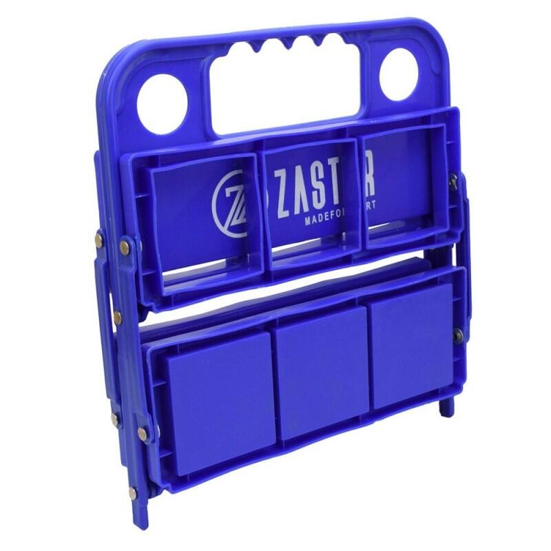 Portabotellas PVC Entrenamiento Plegable Zastor MOE-6 Botellas Azul