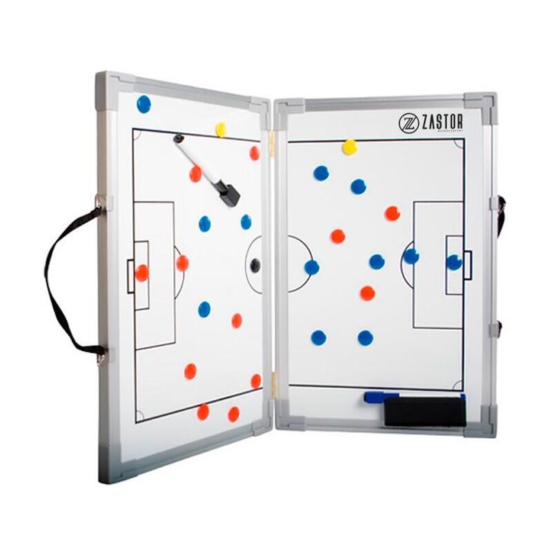 ZASTOR Pizarra Magnética Plegable Fútbol Zastor PLEG 45x60cm