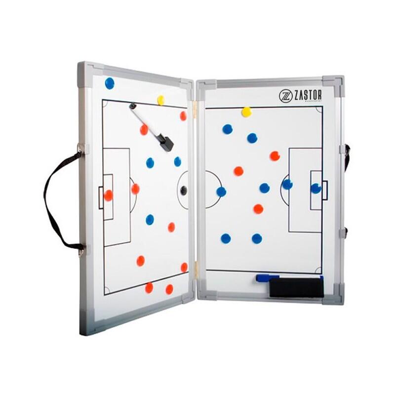 ZASTOR Pizarra Magnética Plegable Fútbol Zastor PLEG 60x90cm