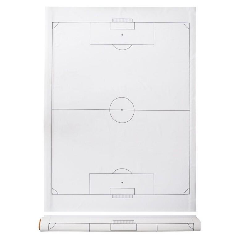 ZASTOR Rollo 25 Hojas Tácticas Fútbol TACTIROLL