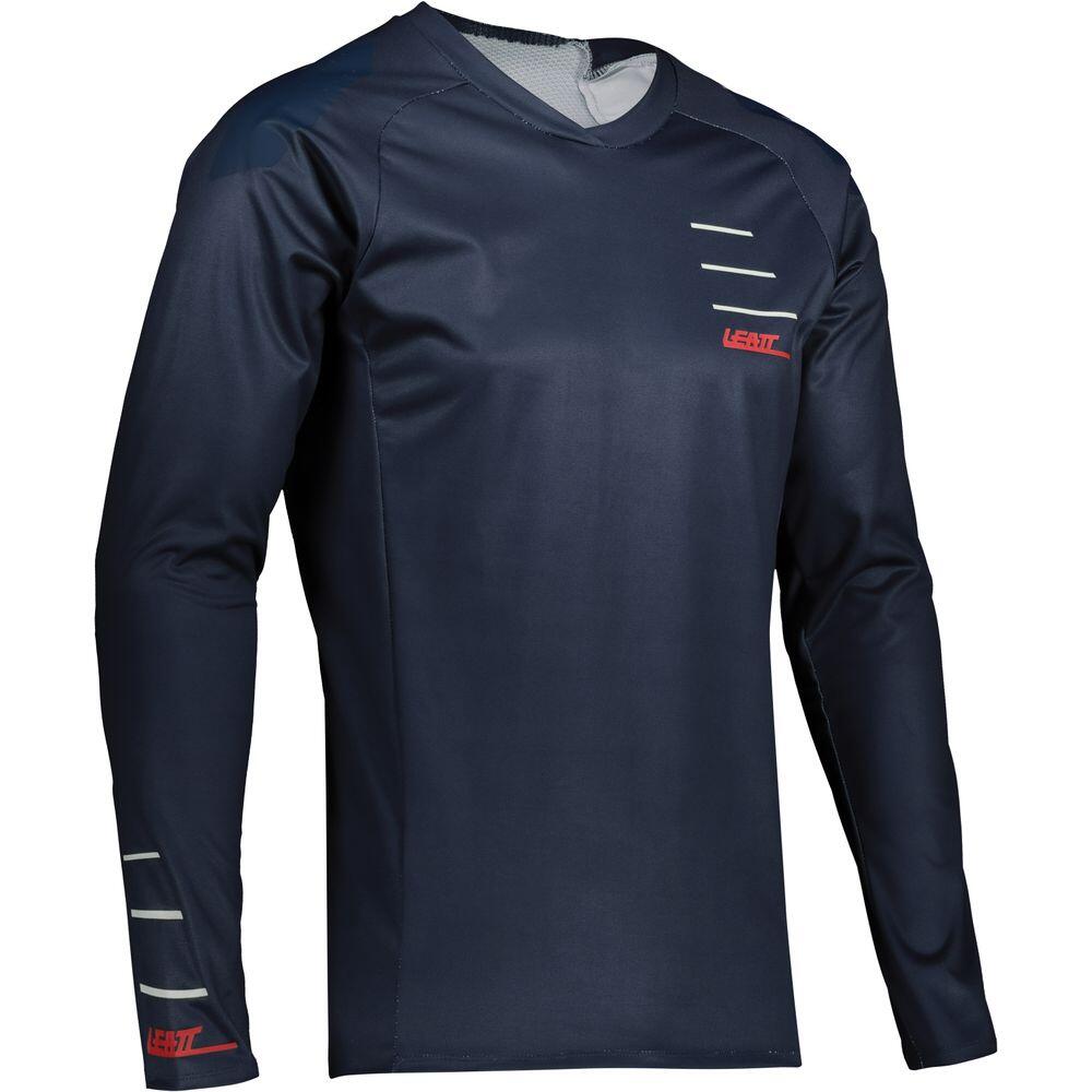 Maillot de cyclisme VTT 5.0 homme bleu 4/6