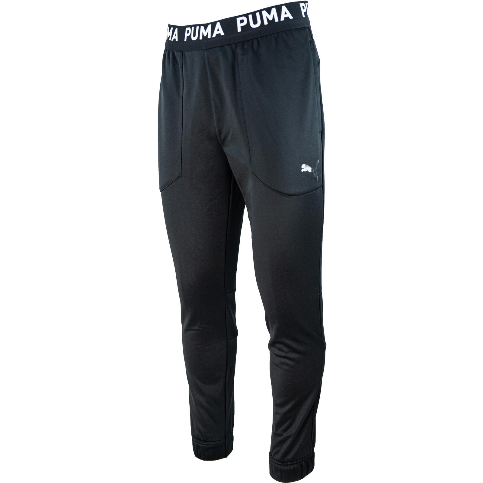 Pantalon Puma Train PWR Fleece, Noir, Hommes 5/8
