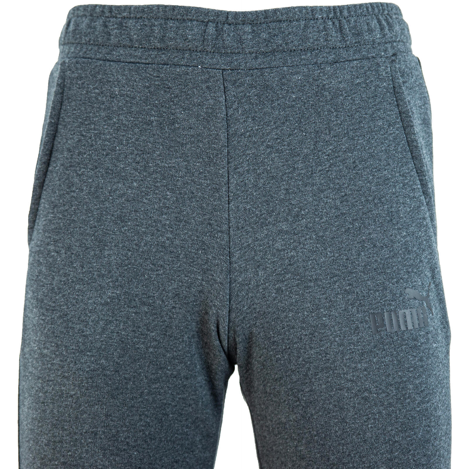 Un pantalon Puma Ess Logo, Gris, Hommes 5/5