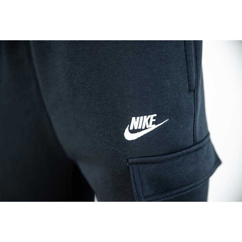 Pantalones Nike Sportswear Club Fleece Cargo, Negro, Hombre