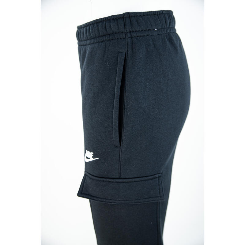 Pantalones Nike Sportswear Club Fleece Cargo, Negro, Hombre