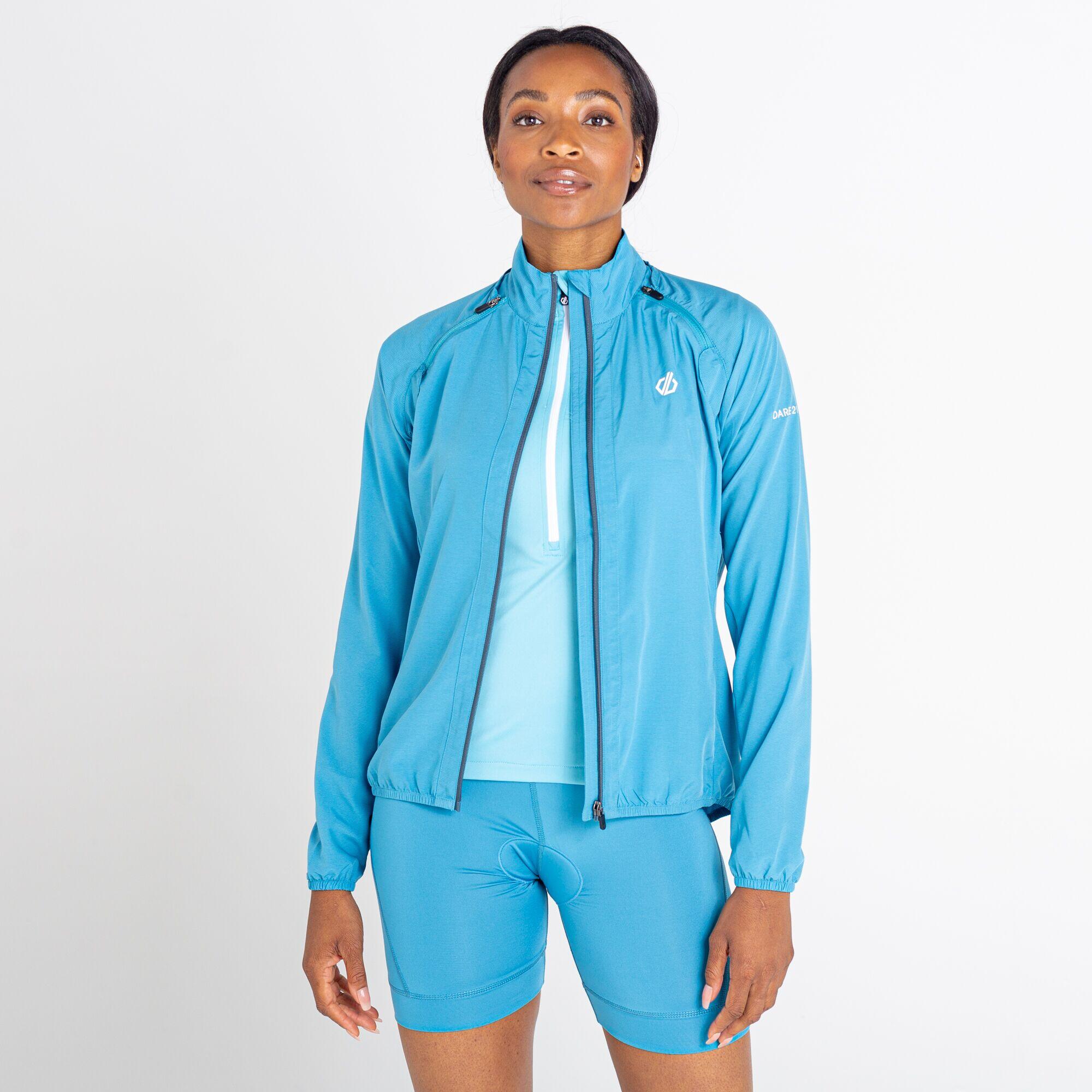 Womens/Ladies Rebound Jacket (Capri Blue) 4/5