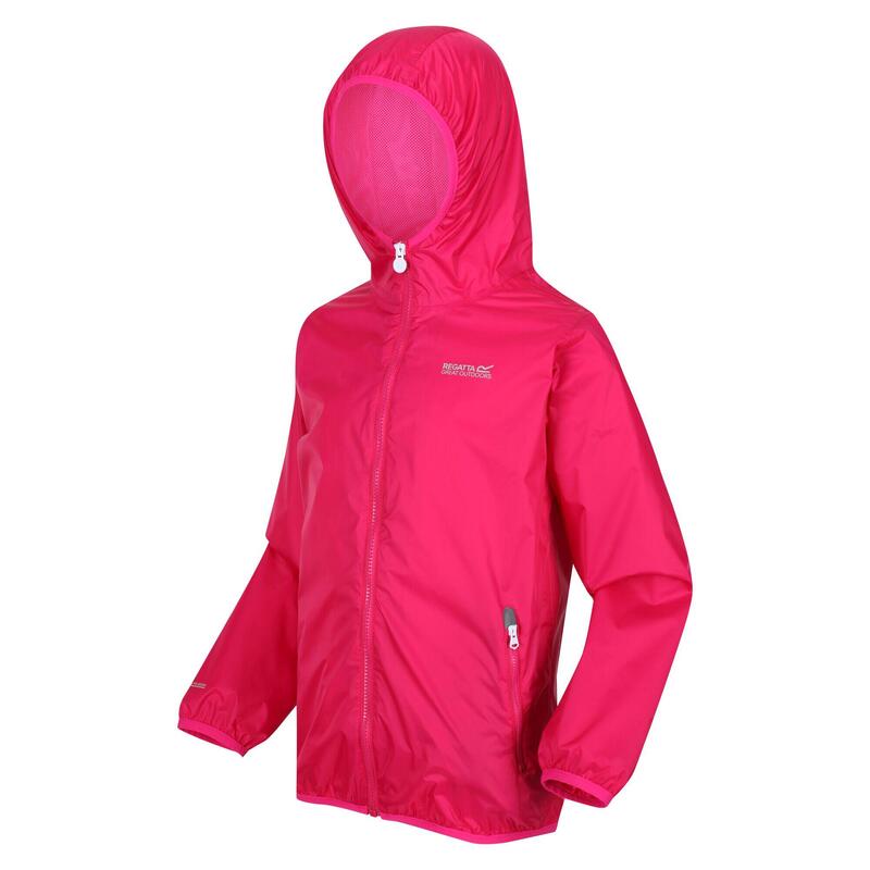 Great Outdoors Regenjacke Lever II Kinder Pink Fusion