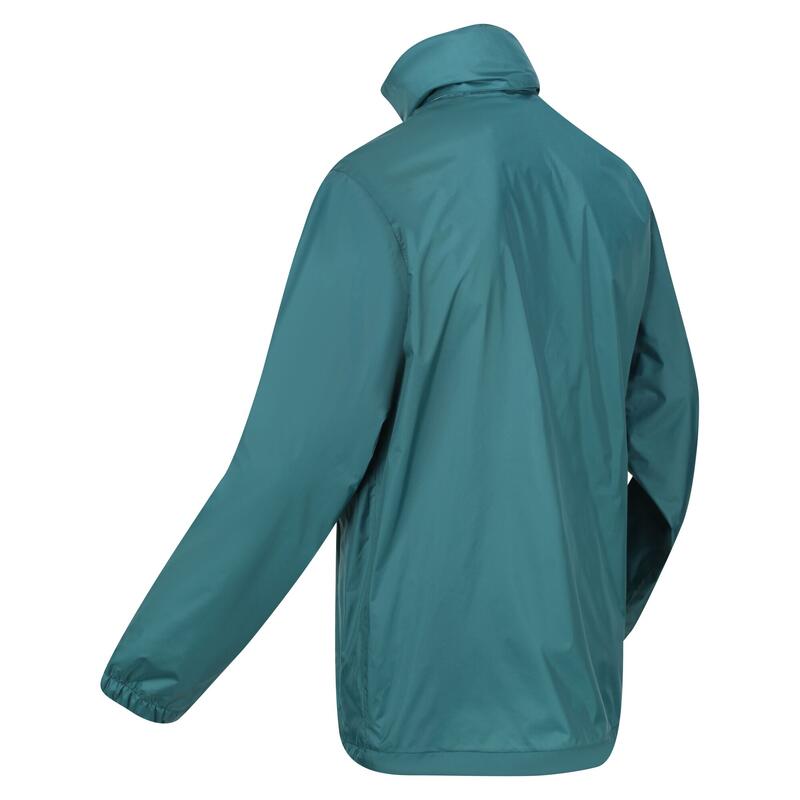 Chaqueta impermeable para hombre Regatta Pack It, verde