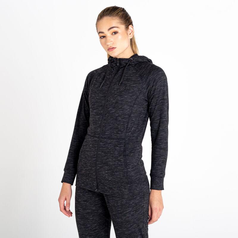 Pull Through Femme de randonnée Sweat capuche - Gris foncé