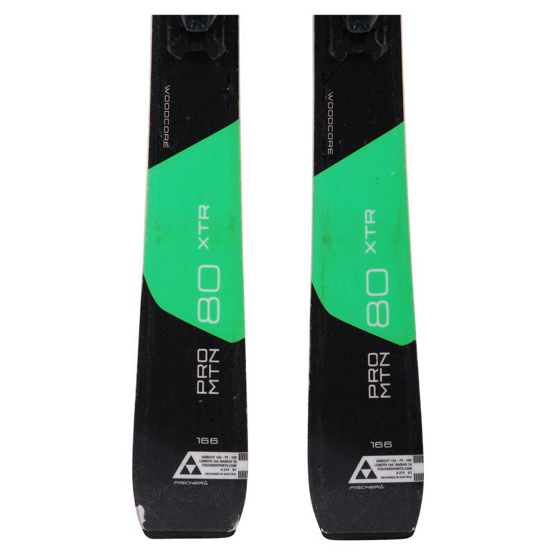 RECONDITIONNE - Ski Fischer Xtr Pro Mtn 80 + Fixations - BON