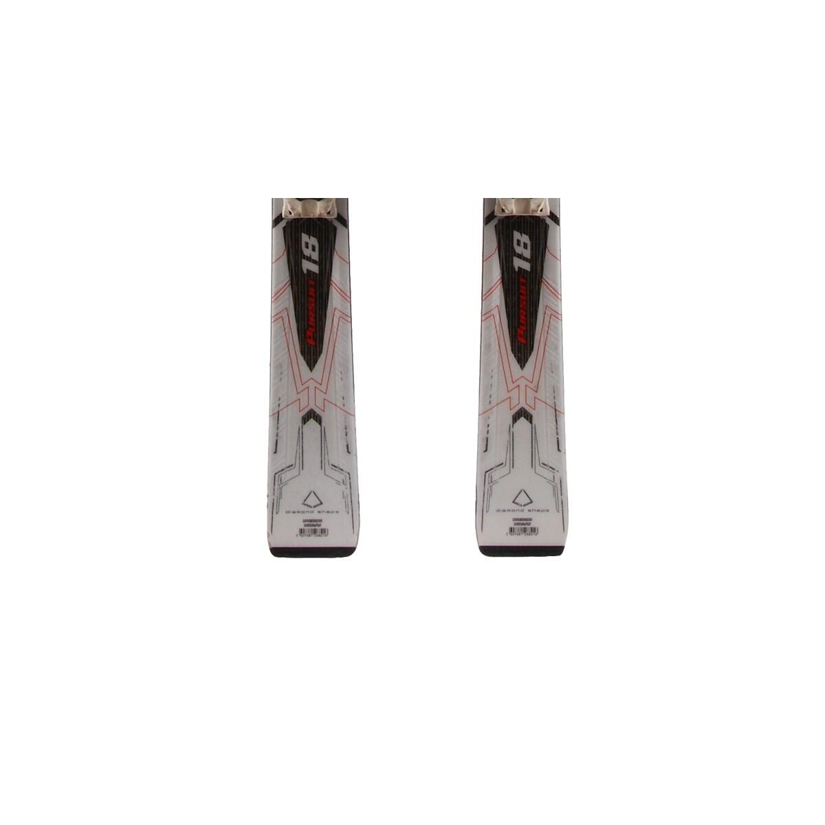 RECONDITIONNE - Ski Rossignol Pursuit 18 + Fixations - BON 4/4