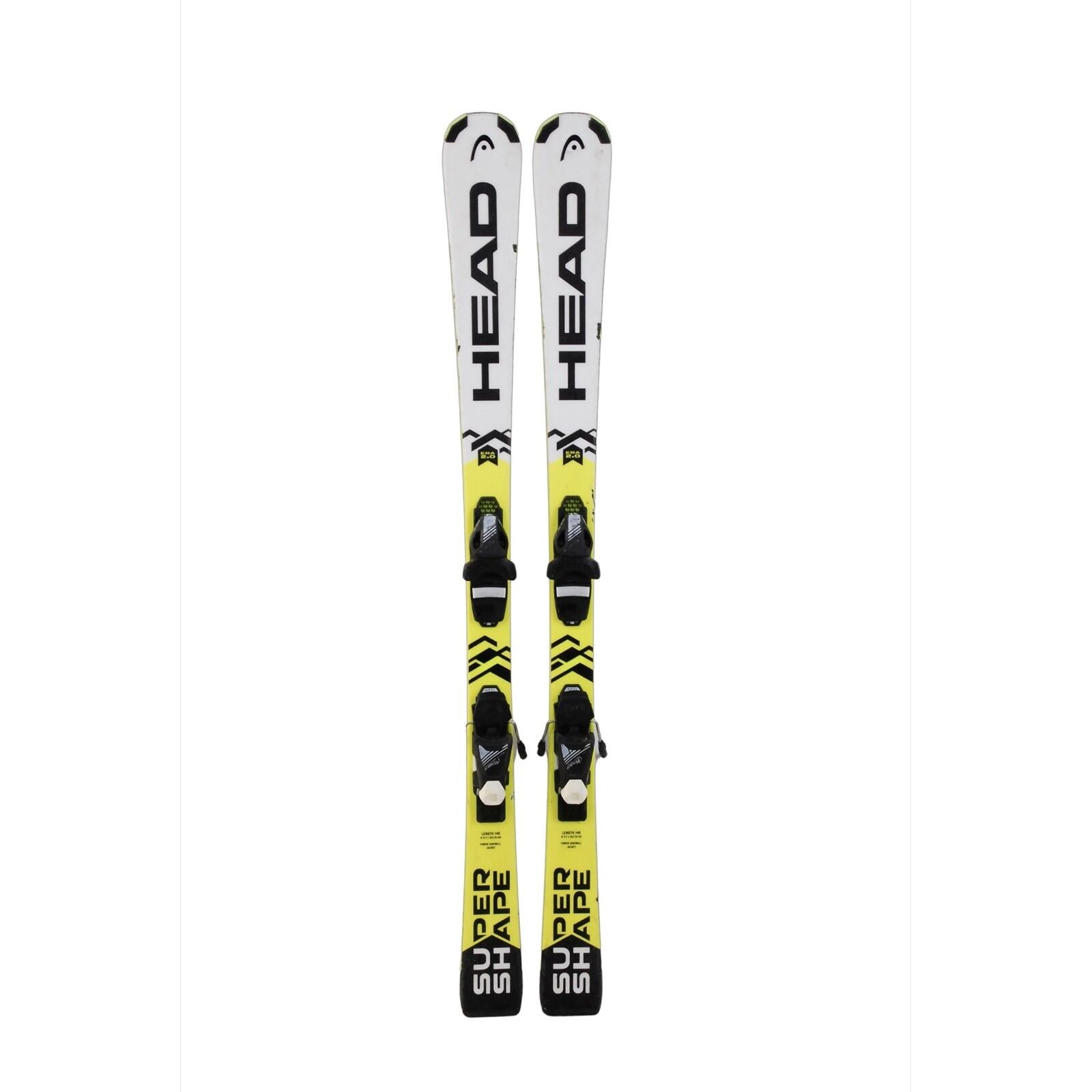RECONDITIONNE - Ski Junior Head Supershape + Fixations 5/5