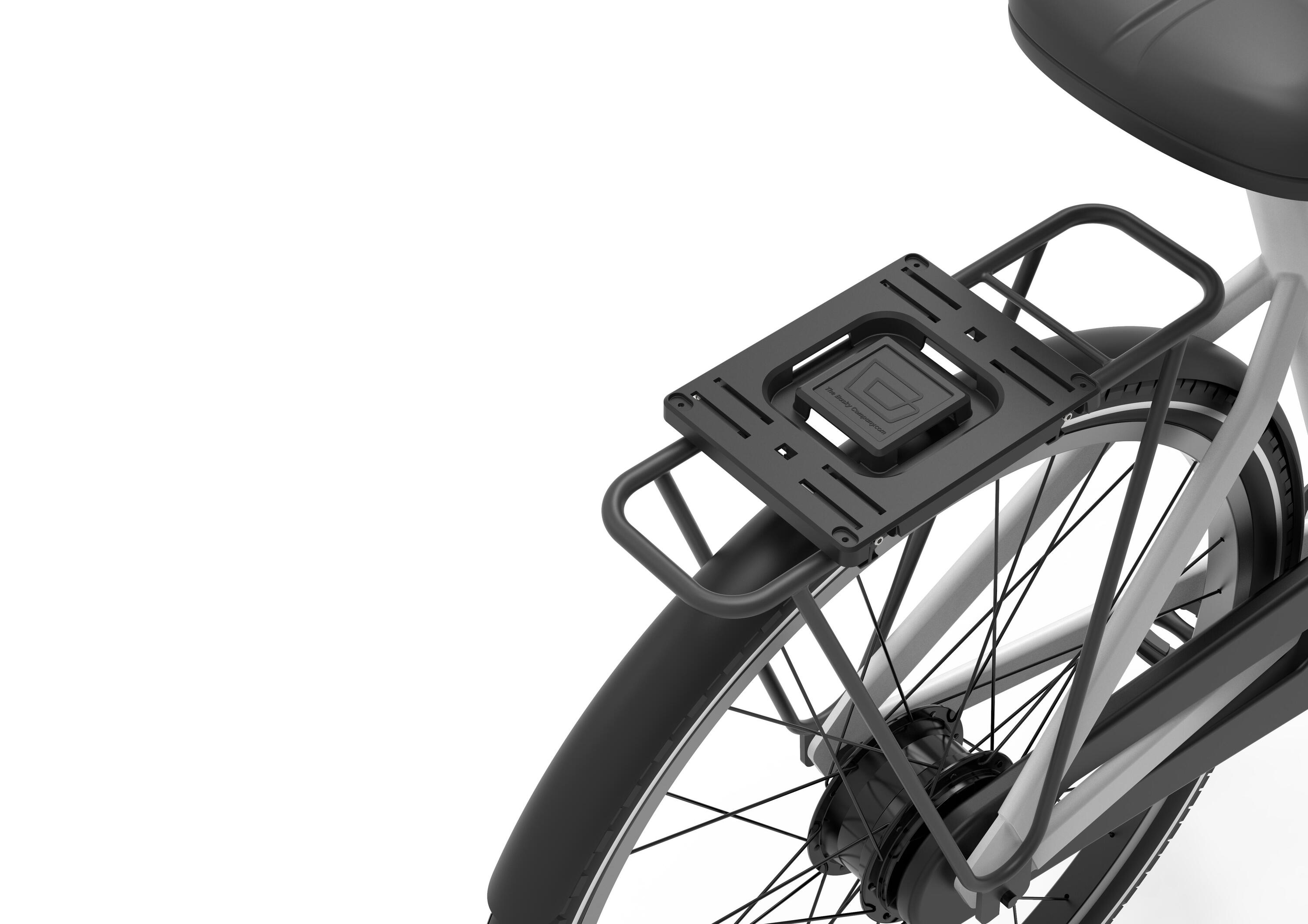 Universalkorb Gepäckträger Schnellspanner, gesichert The Basky Company Toucan 3/5