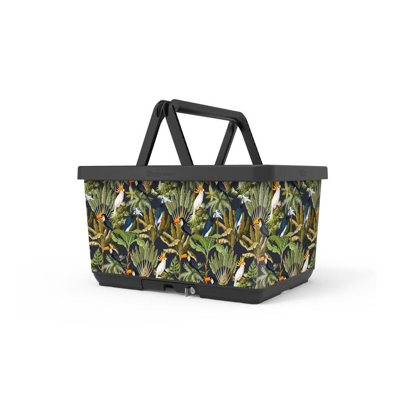 BASKY TOUCAN Panier universel porte-bagage vélo attache rapide et sécurisée