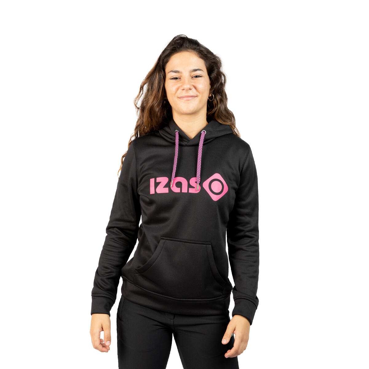 Sweat à capuche pour femme DUERO d'IZAS : style et fonctionnalité 3/6