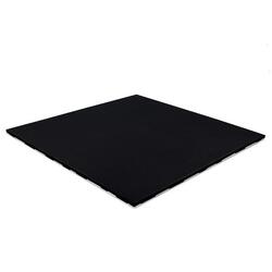 Carrelage de sol sportif Pure Black - 100x100 cm - 20 mm