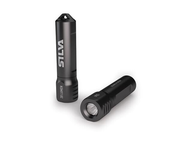 SILVA Silva Topo Flashlight Torch Lightweight Pocket Size Light with Carabiner Hook