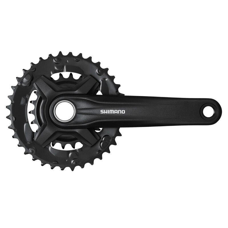 Shimano - Pédalier Double Shimano Altus Mt210 9v - Pédalier - Noir - Taille Unique - Decathlon