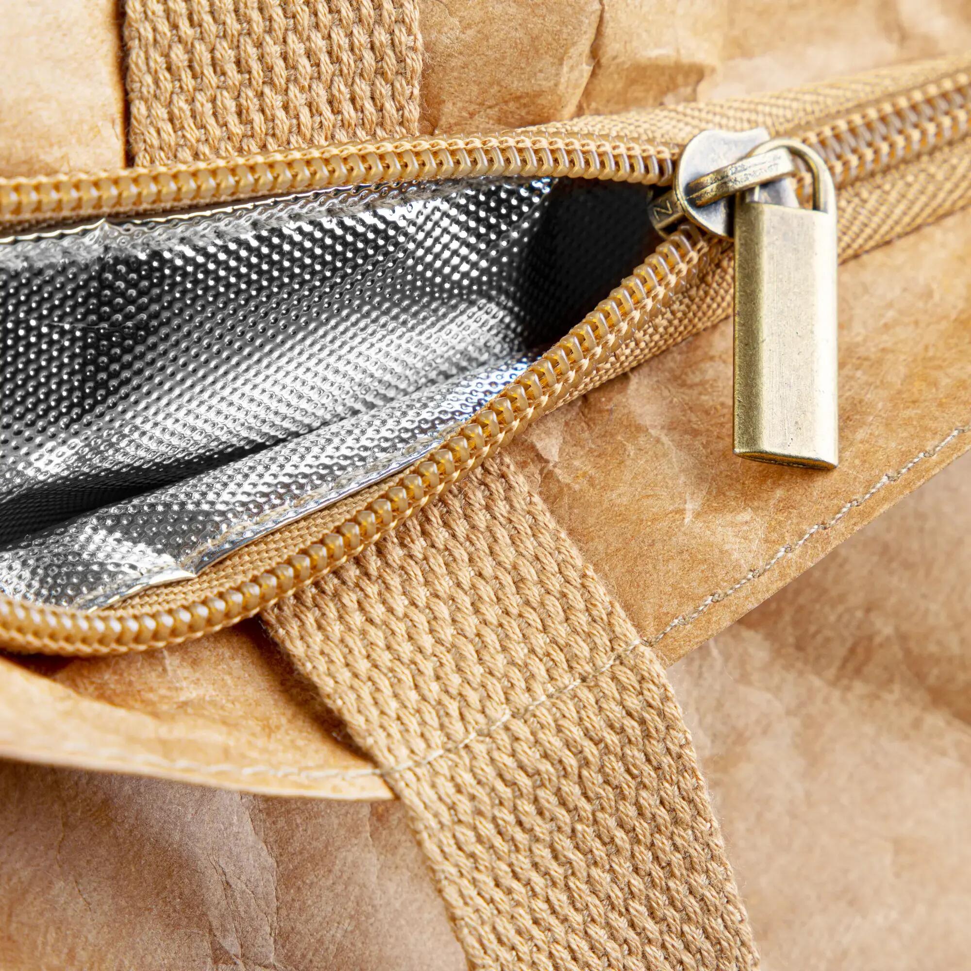 Sac isotherme 12 L éco-responsable beige 2/5
