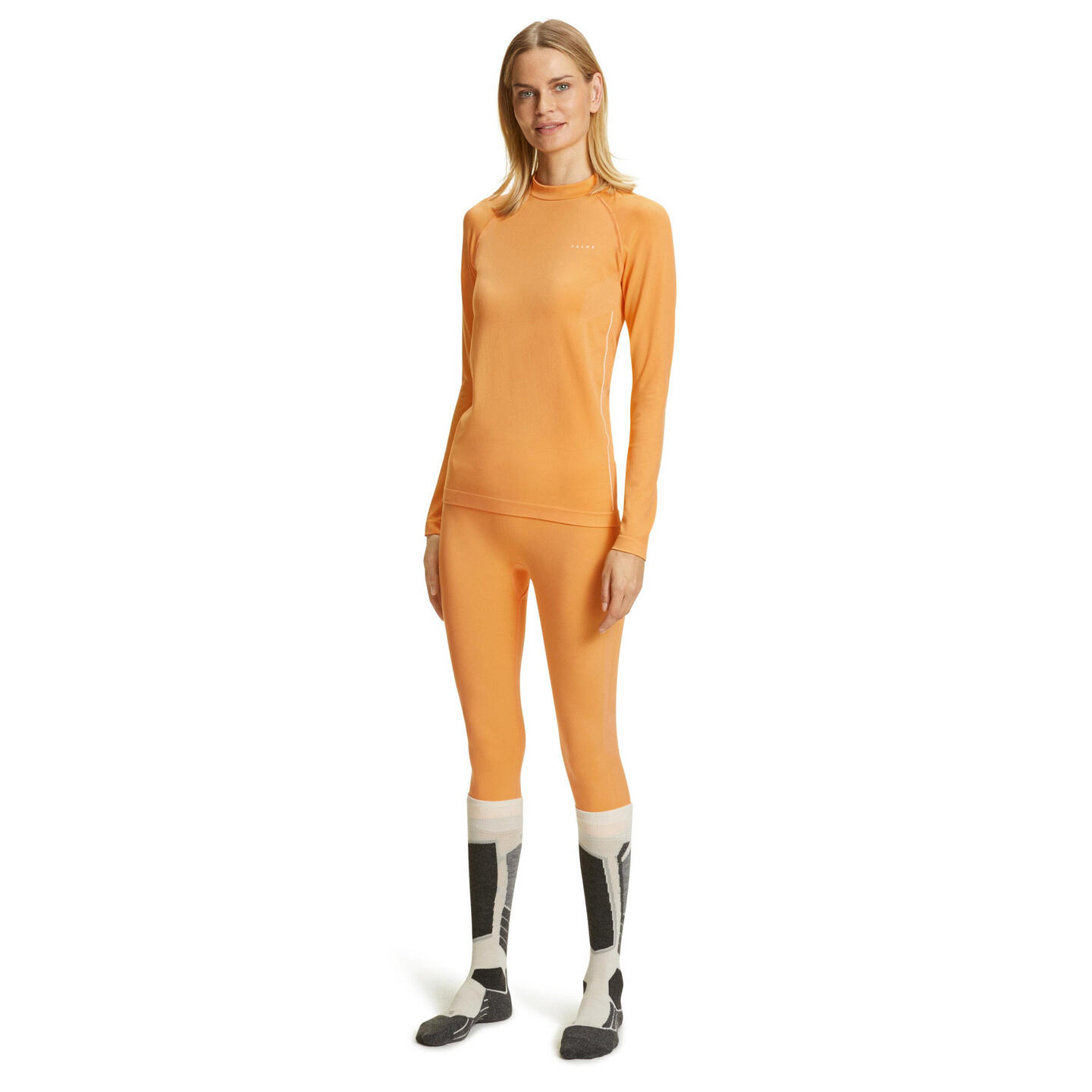 Dames-T-shirt met lange mouwen Falke Maximum Warm 3/3