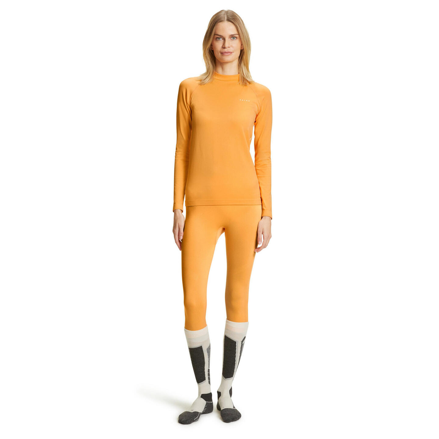 Dames legging Falke Tights Maximum Warm 3/3