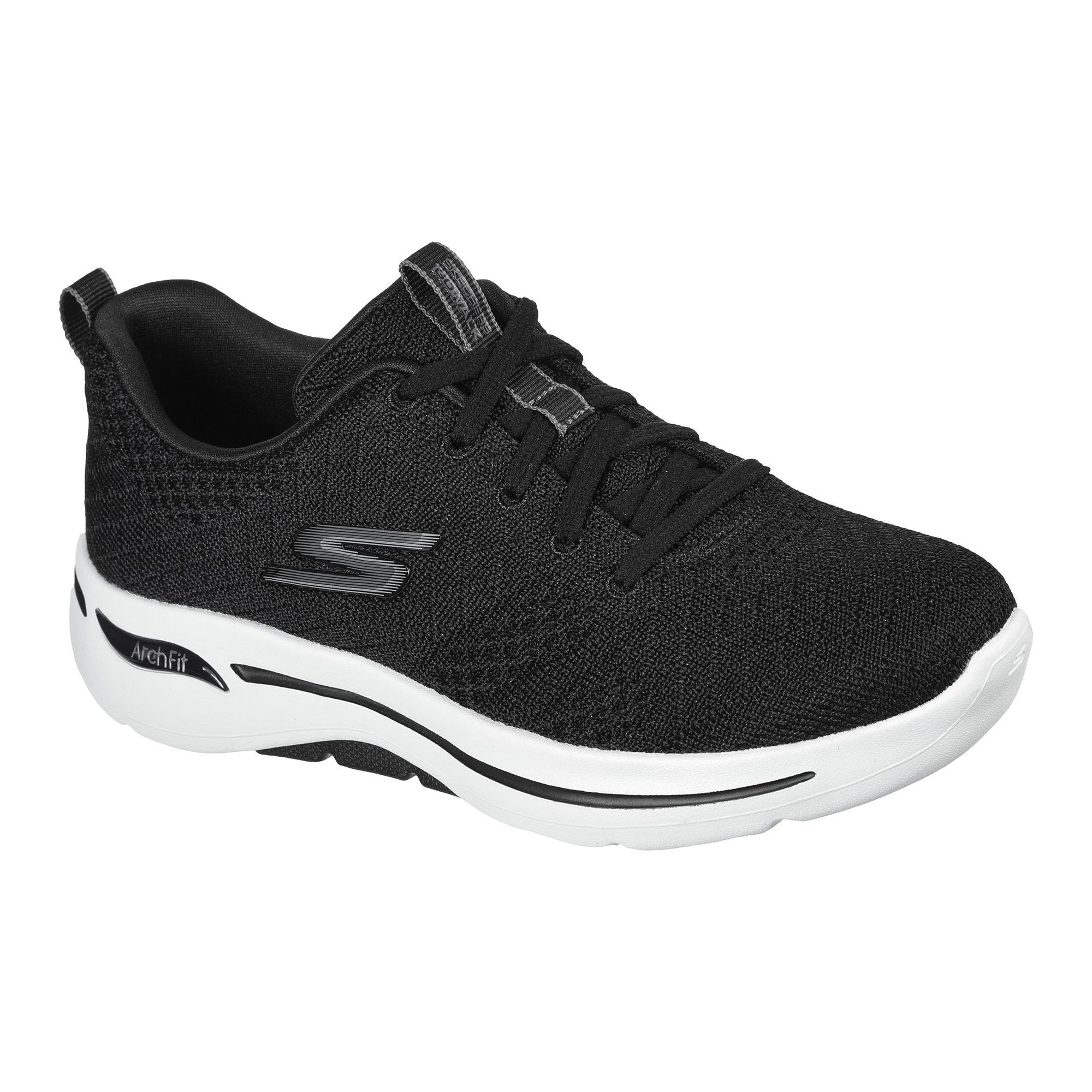 Sapatilhas de Caminhada para Mulher Skechers Go Walk Arch Fit Preto 2/5