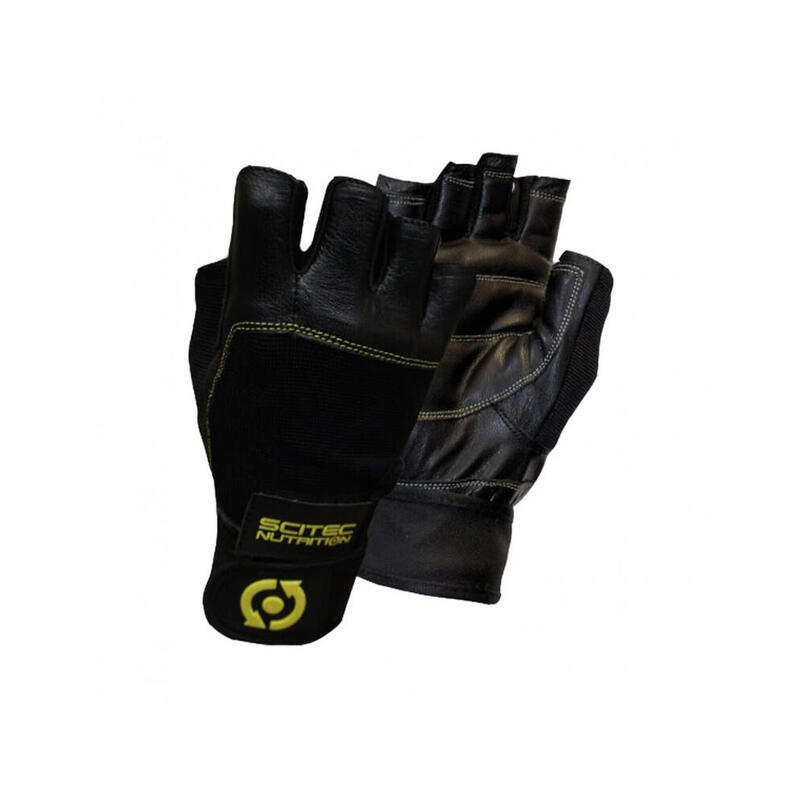 Gloves jaune leather style -
