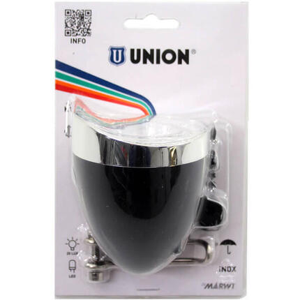 Reflektor Un-4925 Retro Na Dynamo Z Wł./Wył., Czarny