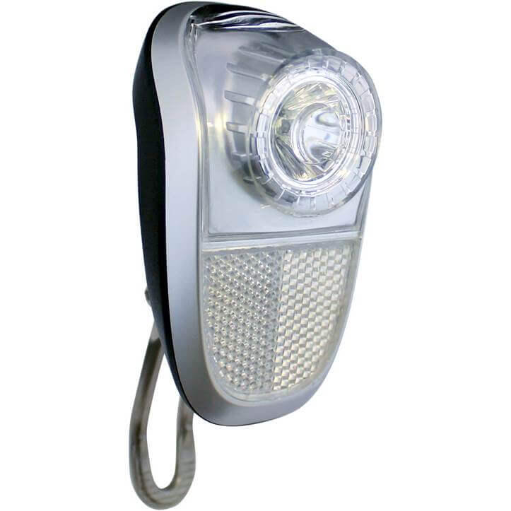 Latarka Czołowa Un-4960 Mobile + Bateria 10 Lux Srebrna