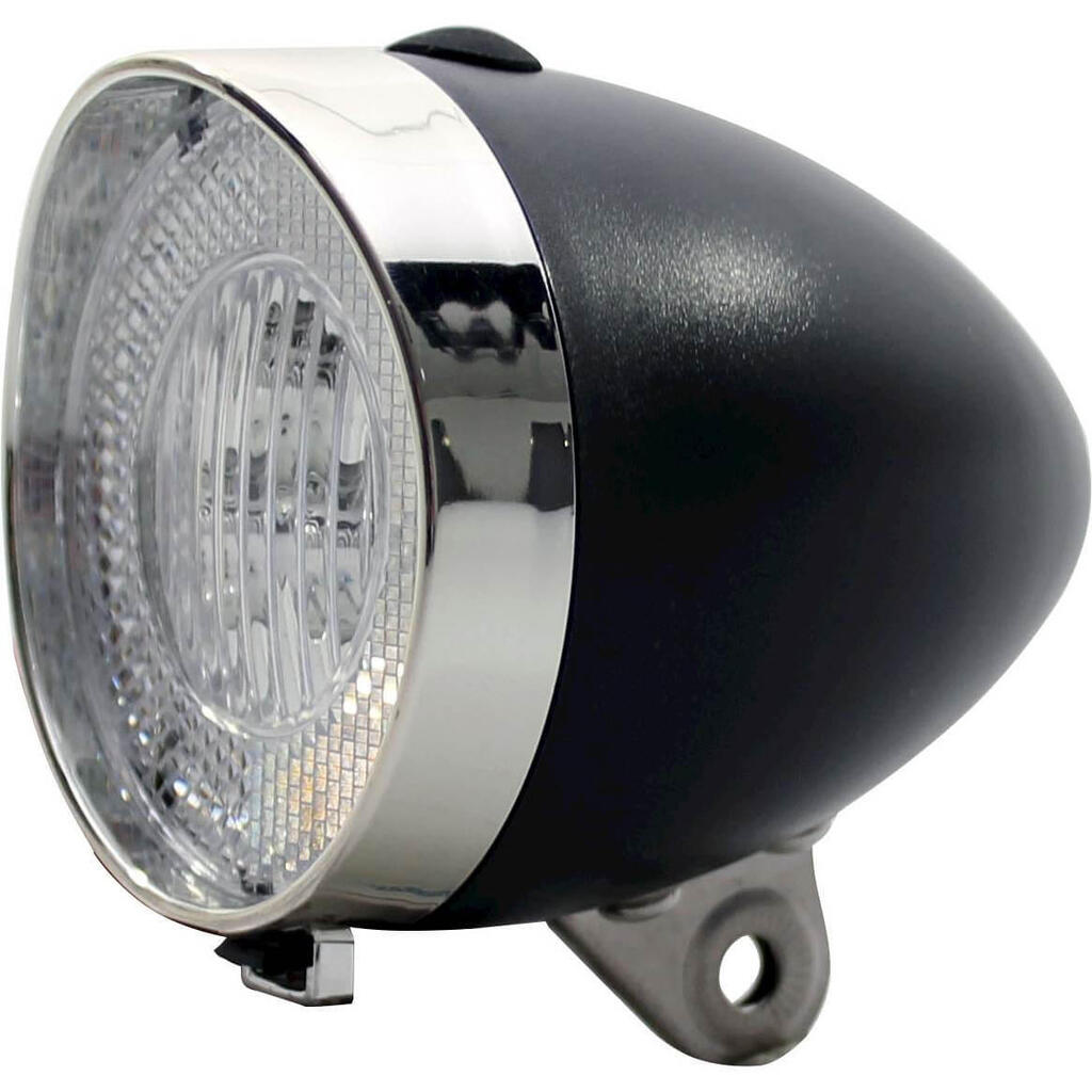 Union UN-4900 Retro Plus Battery Headlight in Black