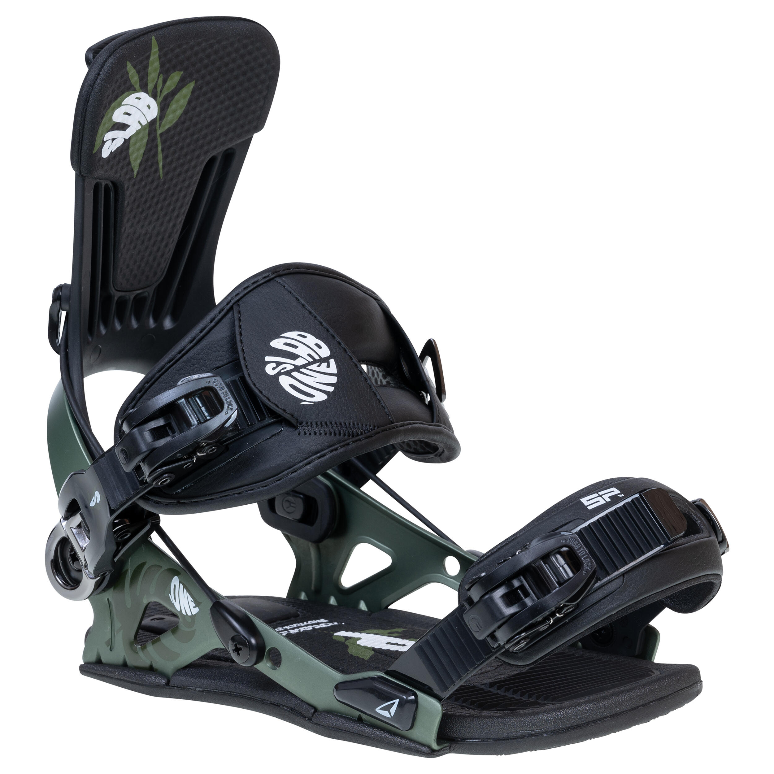SP BINDINGS Snowboardbindung sLab Multientry Fastec / unisex / olive
