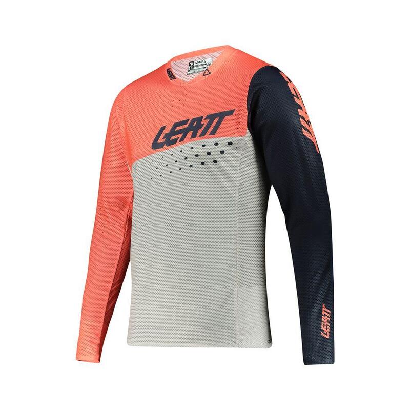 Maglia Ciclismo Ragazzo MTB Gravity 4.0 Grigio