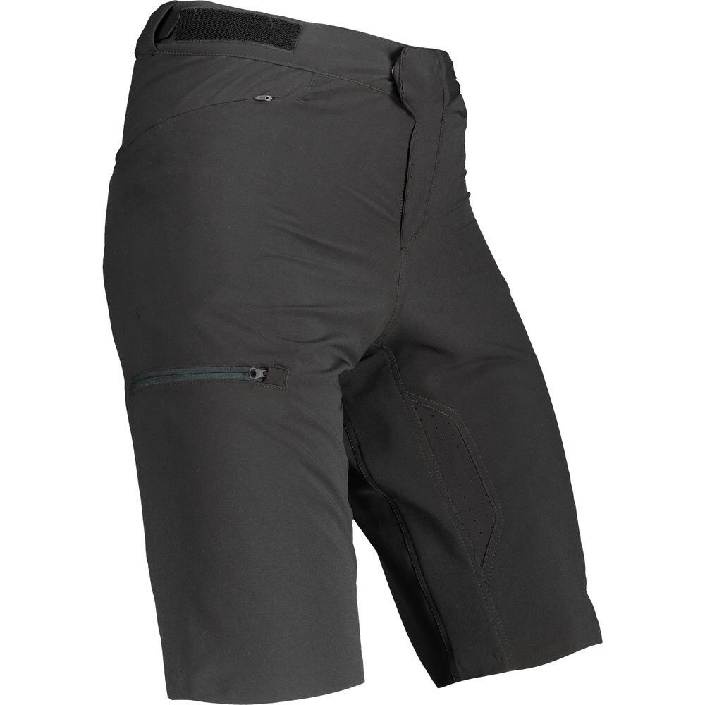 Pantaloncini Ciclismo Uomo MTB 1.0 Nero 4/4