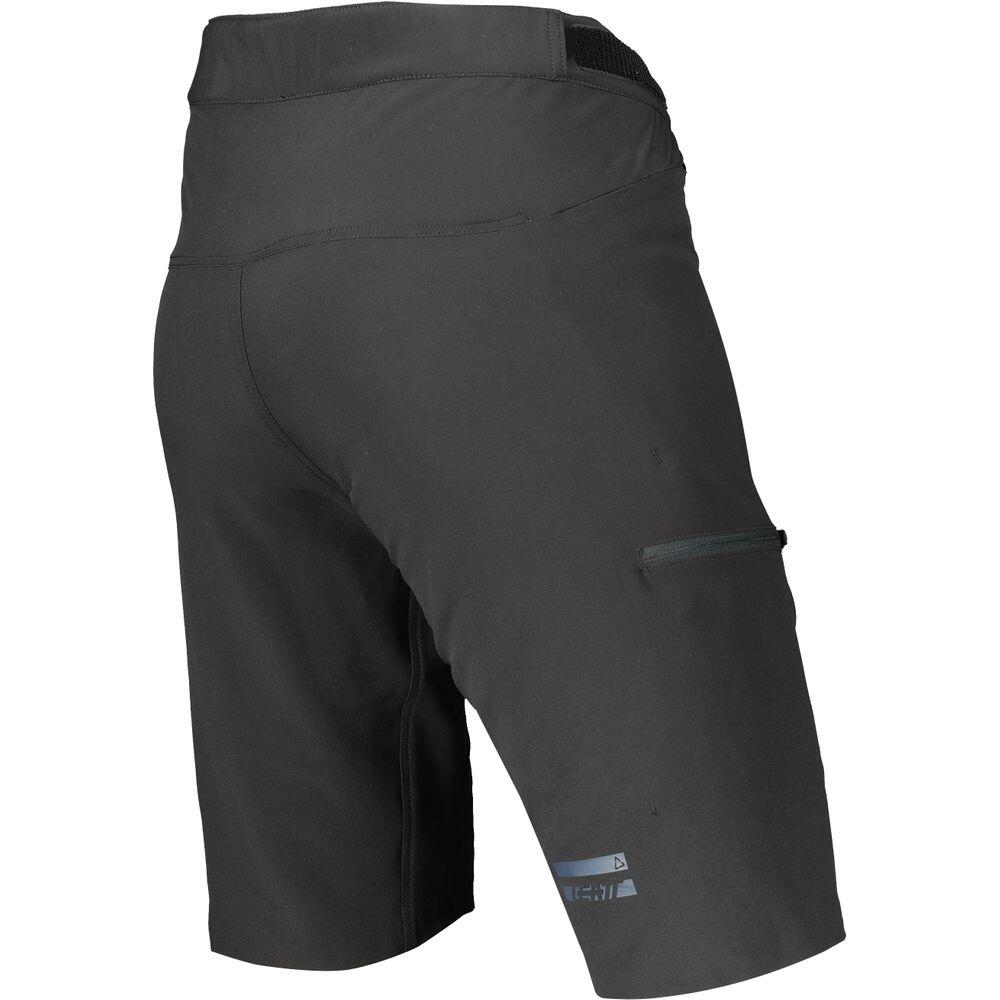 Pantaloncini Ciclismo Uomo MTB 1.0 Nero 2/4