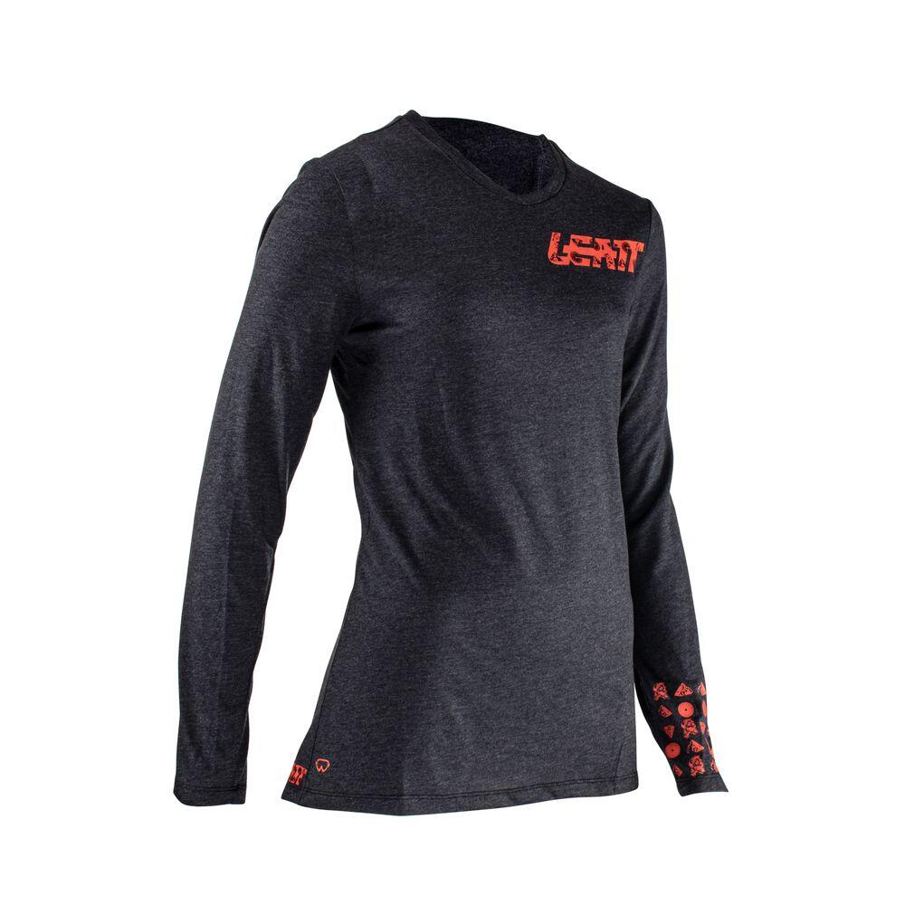 LEATT Maillot MTB Gravity 2.0 Mujer Negro