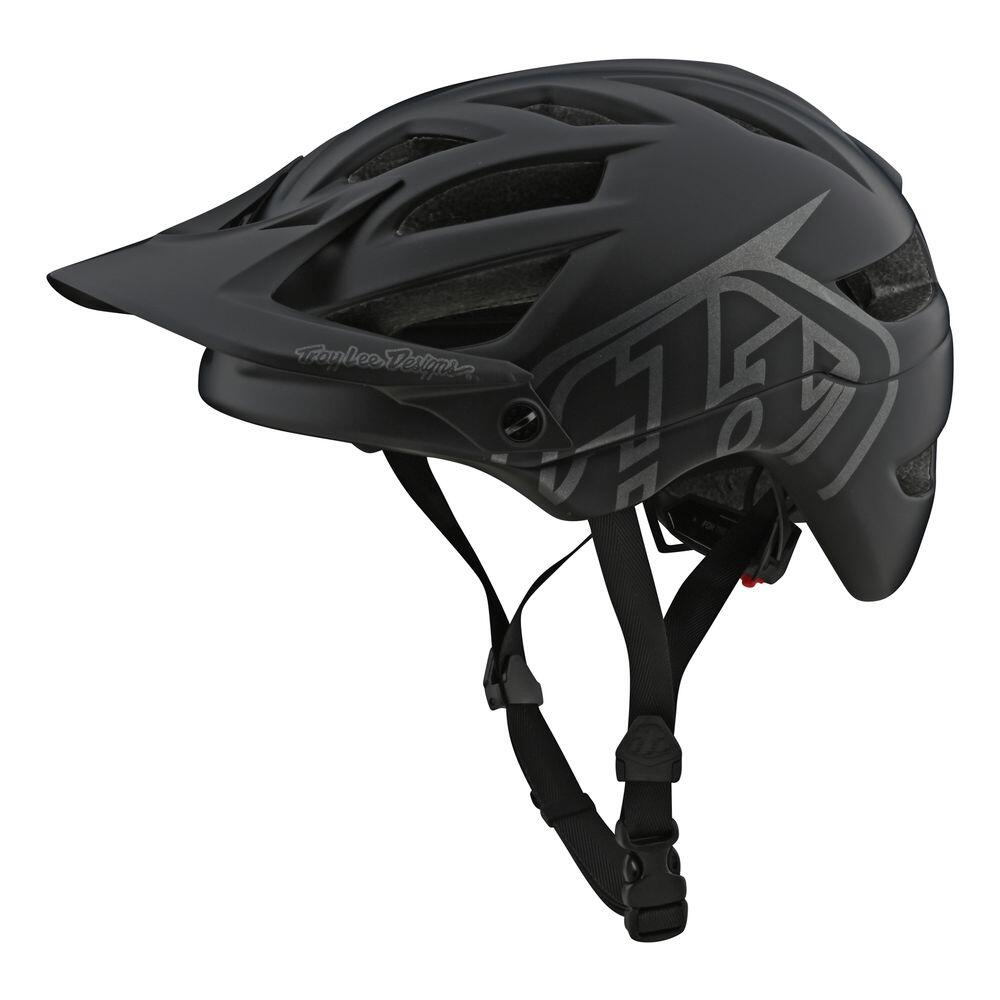 TLD - TROY LEE DESIGNS A1 MIPS - Helm - Klassiek Zwart - Zwart