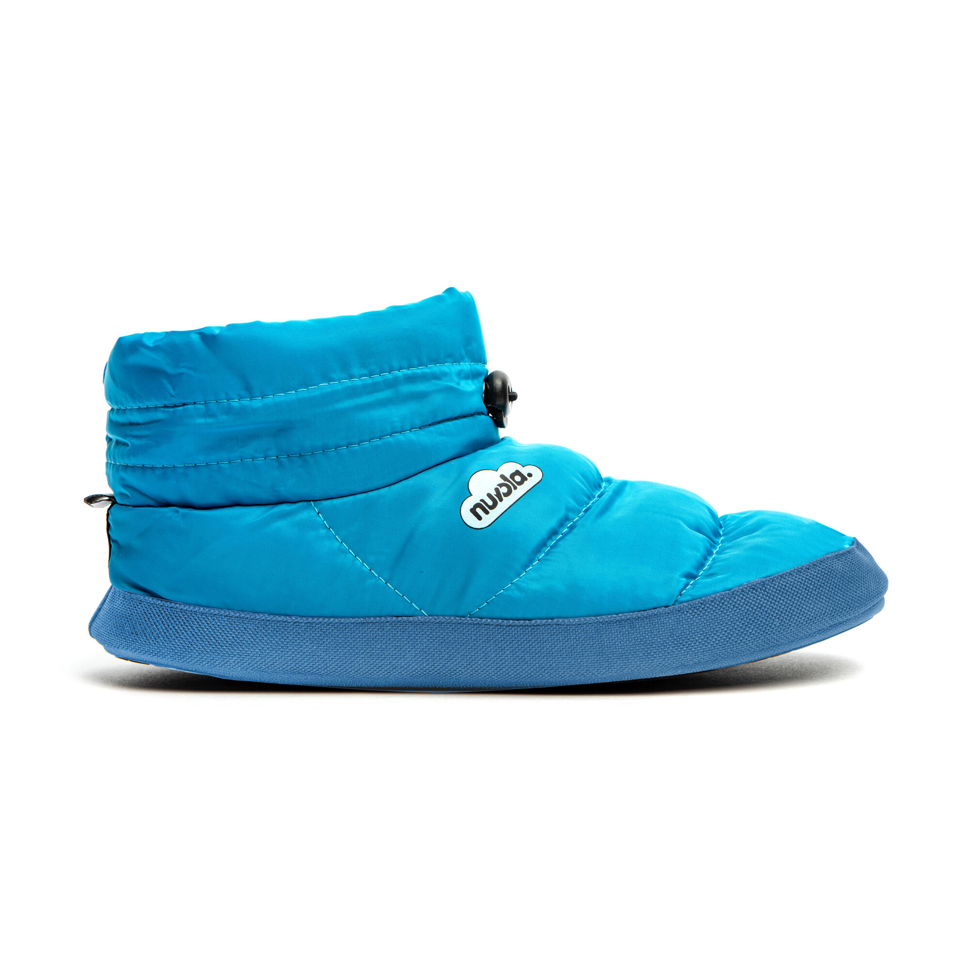 NUVOLA Nuvola unisex slippers in blauw met rubberen zool