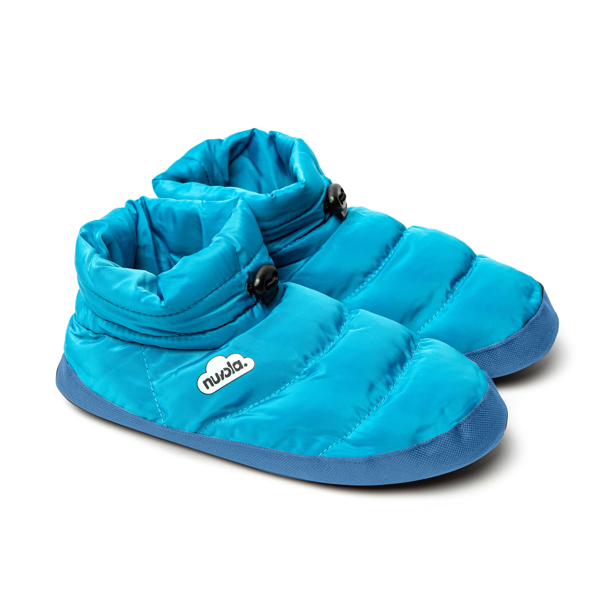 Pantuflas Nuvola Azul Acolchadas suela goma Antideslizante 2/6