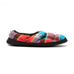 Pantuflas Nuvola Rojo Y Azul Acolchadas suela goma